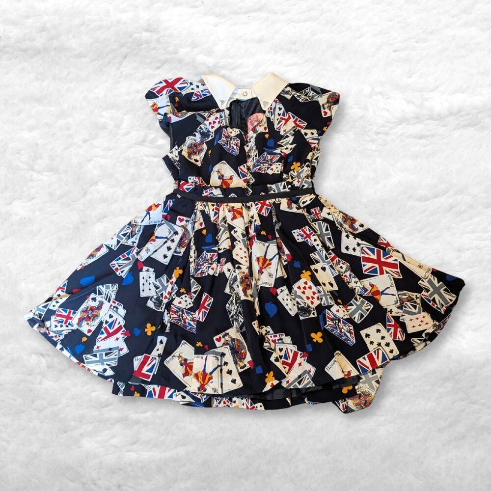 rare honey bunch japanese fashion alice playing cards mini dress